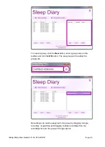 Preview for 29 page of CamNtech Sleep Diary User Manual