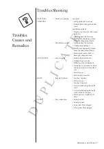 Preview for 33 page of Camoga C 420 Instruction Manual