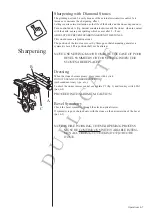 Preview for 23 page of Camoga C 520 Instruction Manual