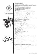 Preview for 30 page of Camoga C 520 Instruction Manual