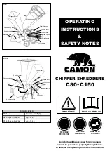 Camon C150 Operating Instructions & Safety Notes preview