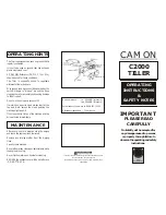 Camon C2000 Operating Instructions & Safety Notes preview