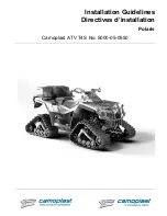 Camoplast ATV T4S Installation Manuallines предпросмотр