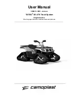 Preview for 1 page of Camoplast TATOU 4S ATV User Manual