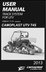 Preview for 1 page of Camoplast Tatou UTV T4S User Manual