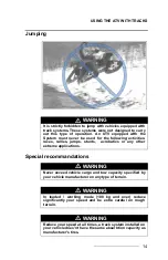 Preview for 17 page of Camoplast Tatou UTV T4S User Manual