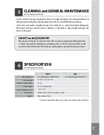 Preview for 8 page of Camos CM-116FS Instruction Manual