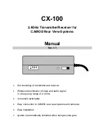 Preview for 11 page of Camos CM-31AH Instruction Manual