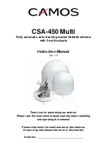 Preview for 1 page of Camos CSA-450 Multi Instruction Manual