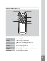 Предварительный просмотр 7 страницы Camos DW-703W Instruction Manual