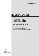 Camos RV-562 Instruction Manual preview