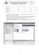 Preview for 13 page of Camozzi CX06 Series Operation And Maintenance Instruction