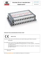 Предварительный просмотр 1 страницы Camozzi F Series Use And Maintenance Instruction