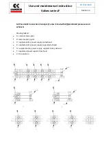 Предварительный просмотр 25 страницы Camozzi F Series Use And Maintenance Instruction