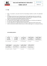 Предварительный просмотр 28 страницы Camozzi F Series Use And Maintenance Instruction