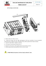 Предварительный просмотр 30 страницы Camozzi F Series Use And Maintenance Instruction