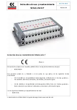 Предварительный просмотр 52 страницы Camozzi F Series Use And Maintenance Instruction