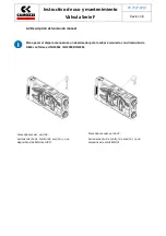 Предварительный просмотр 63 страницы Camozzi F Series Use And Maintenance Instruction