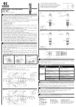 Preview for 1 page of Camozzi K8B Series Use And Maintenance Instruction