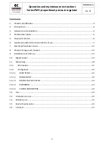 Preview for 2 page of Camozzi PME Series Operation And Maintenance Instruction