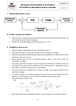 Предварительный просмотр 15 страницы Camozzi PME Series Operation And Maintenance Instruction