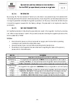 Предварительный просмотр 24 страницы Camozzi PME Series Operation And Maintenance Instruction