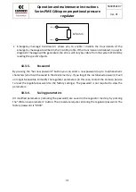 Preview for 31 page of Camozzi PME Series Operation & Maintenance Instructions Manual