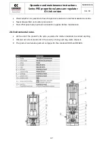 Предварительный просмотр 37 страницы Camozzi PRE Series Additional Installation, Operation And Maintenance Instructions