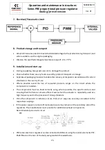 Preview for 15 page of Camozzi PRE Series Operation And Maintenance Instructions