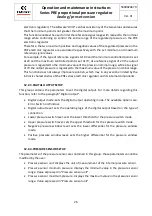 Preview for 26 page of Camozzi PRE Series Operation And Maintenance Instructions