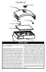 Preview for 8 page of Camp Chef 117654499 Warning & Instruction Booklet