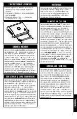 Preview for 7 page of Camp Chef BB30L Warning & Instruction Booklet