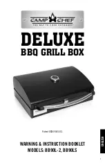 Camp Chef BB90L-2 Warning & Instruction Booklet preview