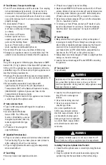 Preview for 4 page of Camp Chef FTG475 Warning & Instruction Booklet