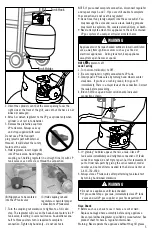 Preview for 5 page of Camp Chef FTG475 Warning & Instruction Booklet