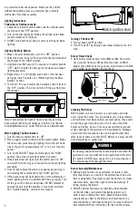 Preview for 6 page of Camp Chef FTG475 Warning & Instruction Booklet