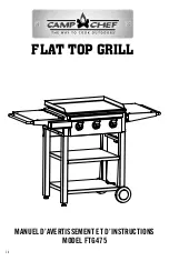 Preview for 14 page of Camp Chef FTG475 Warning & Instruction Booklet