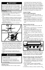 Preview for 19 page of Camp Chef FTG475 Warning & Instruction Booklet