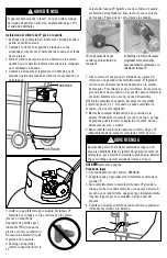 Preview for 32 page of Camp Chef FTG475 Warning & Instruction Booklet