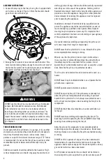 Preview for 4 page of Camp Chef GCLOGD Warning & Instruction Booklet