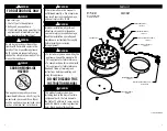 Preview for 2 page of Camp Chef GCLOGM Warning & Instruction Booklet