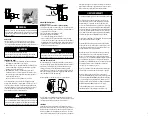 Preview for 4 page of Camp Chef GCLOGM Warning & Instruction Booklet