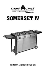 Camp Chef Home Somerset IV Assembly Instructions preview