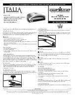 Camp Chef Italia PZ60 Instruction Manual preview