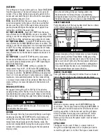 Preview for 9 page of Camp Chef PG24CL Warning & Instruction Booklet