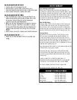 Preview for 12 page of Camp Chef PG24MG Warning & Instruction Booklet