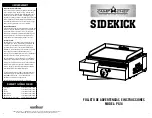 Preview for 7 page of Camp Chef SIDEKICK PG14 Warning & Instruction Booklet