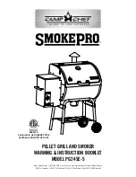 Camp Chef Smoke Pro PG24SE-5 Warning & Instruction Booklet preview