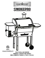 Preview for 1 page of Camp Chef SMOKEPRO PG24DLX-3 Warning & Instruction Booklet