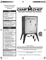 Preview for 1 page of Camp Chef SMV24S-4 Instructions Manual